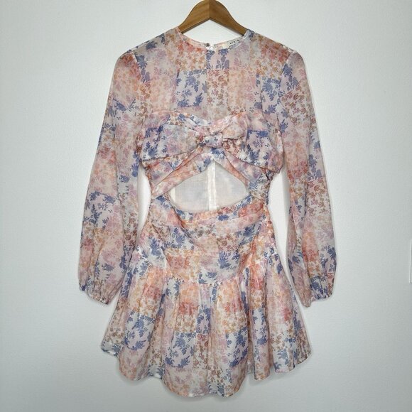 Atoir The Solo Mini Dress Size 4 Cut-Out in Romance Patch - Picture 2 of 12